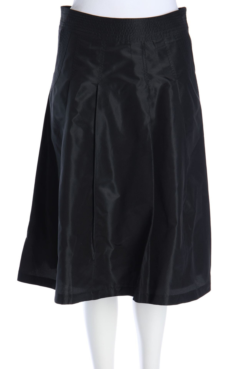 ULI SCHNEIDER - Silk-Skirt, Pleated - D 38