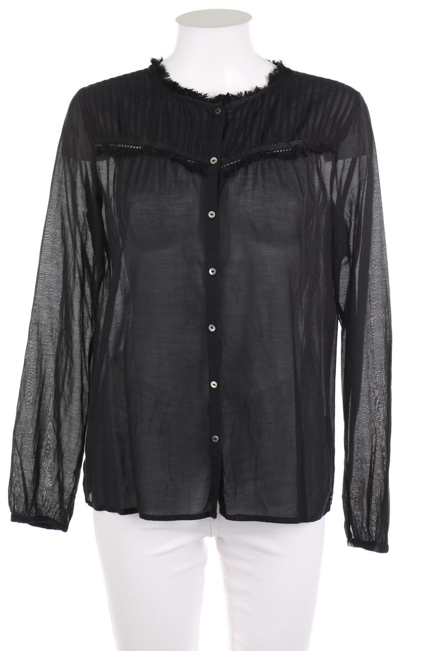 MAISON SCOTCH - Bluse mit Fransen - D 36