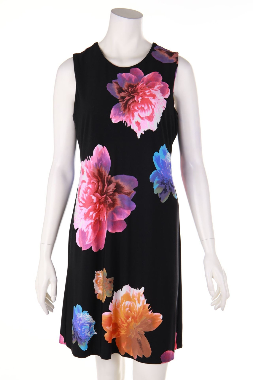 Calvin Klein - dress with Flower Print - D 38