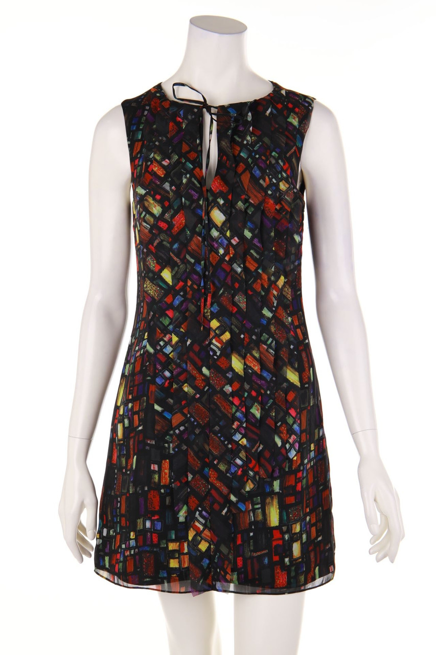 TED BAKER LONDON - dress with Geo Print - D 36
