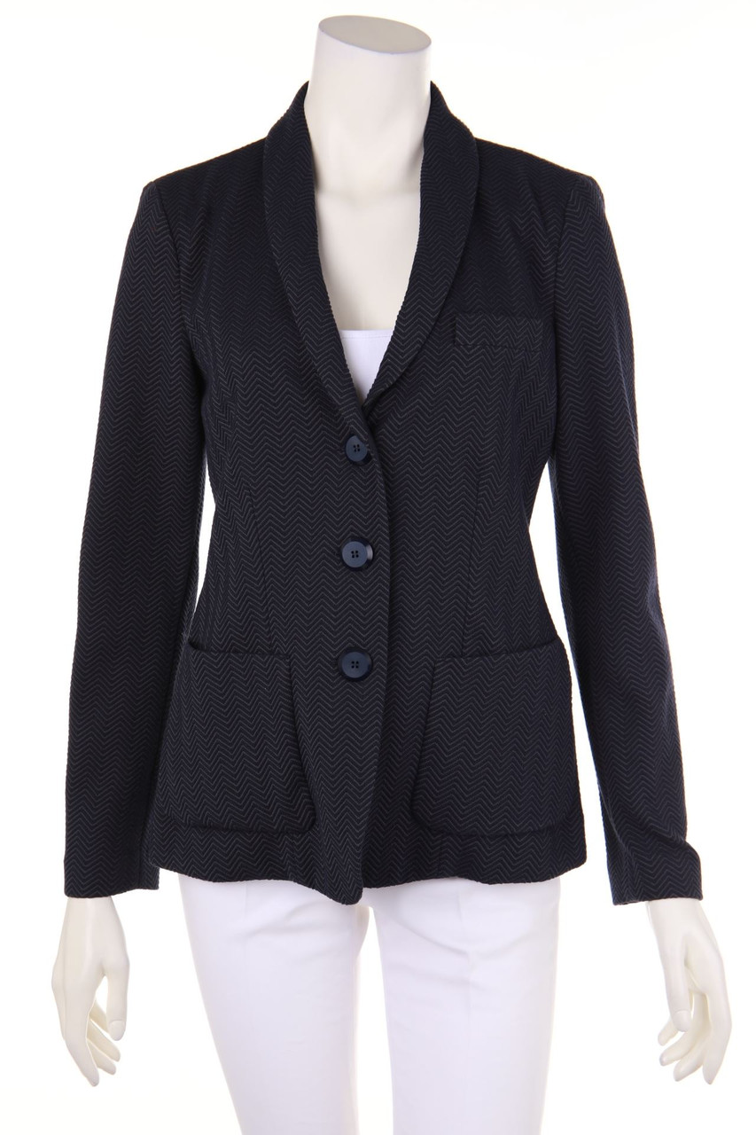 EMPORIO ARMANI - Blazer with Zig Zag Pattern - D 42