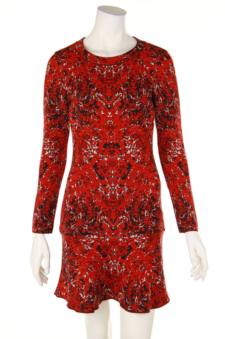 M MISSONI - Patterned Knit-Knit Dress with wool - D 36