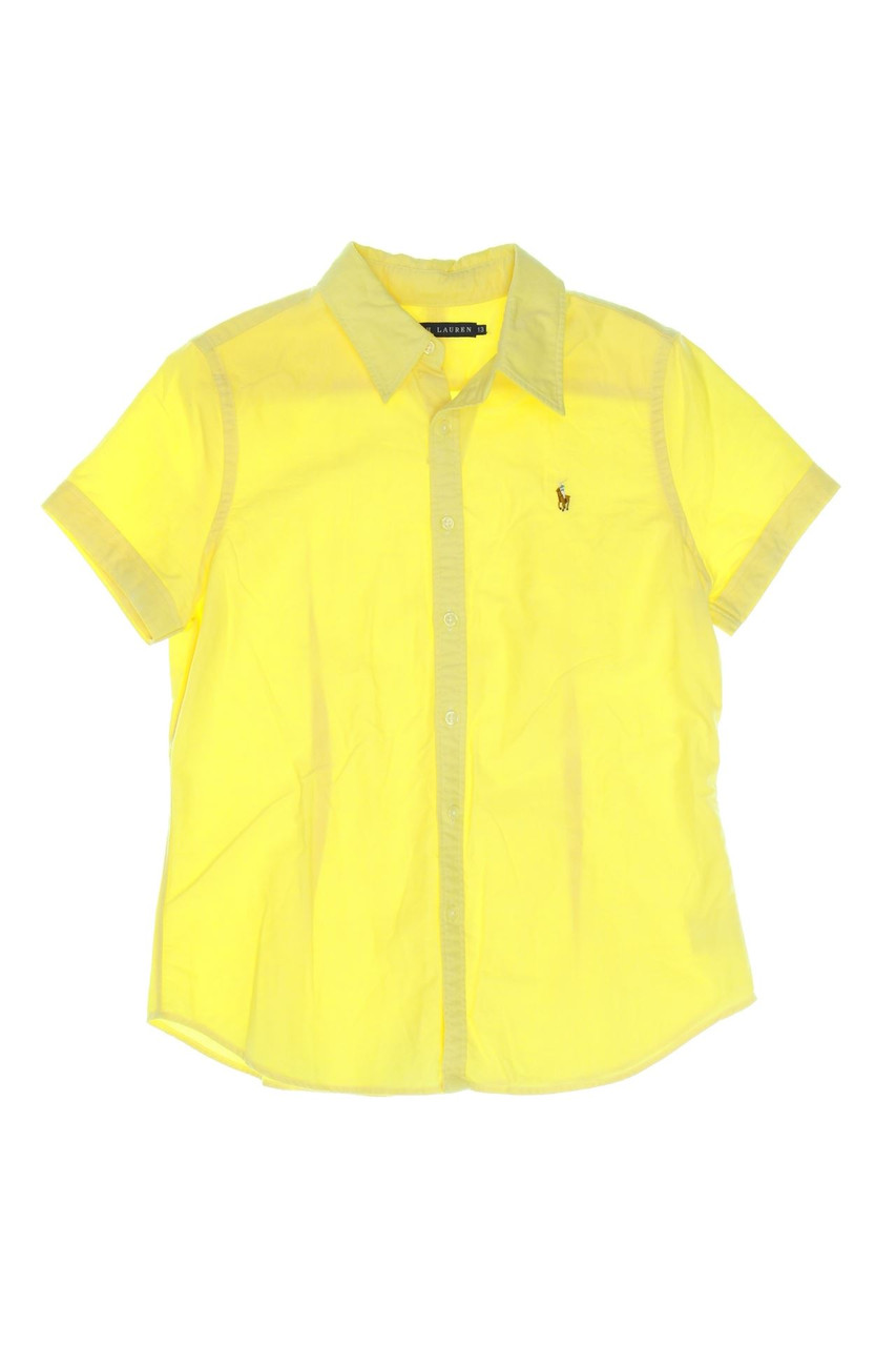 RALPH LAUREN - shirt with Logo-Stitching - 164