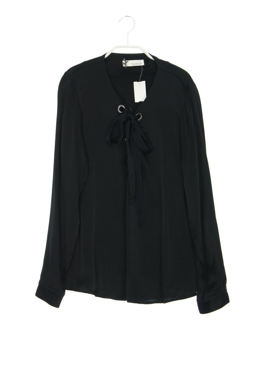 SEM PER LEI. - Blouse, Satin with Lacing - D 38