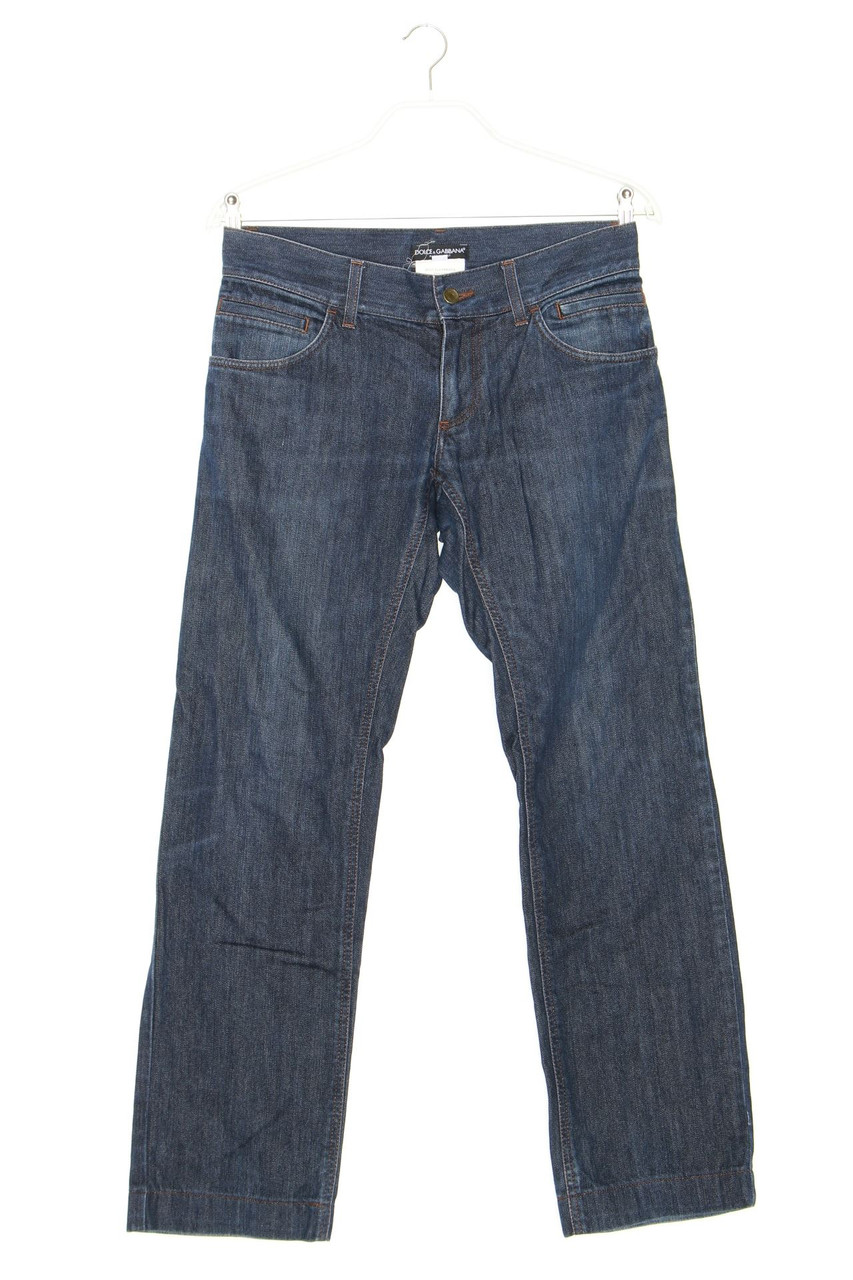 DOLCE&GABBANA - Jeans mit Logo-Plakette - 46