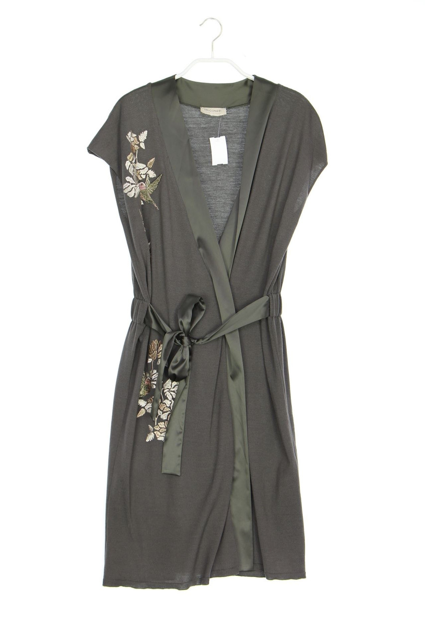 FALCONERI - Dress, Merino Wool with Embroideries - S