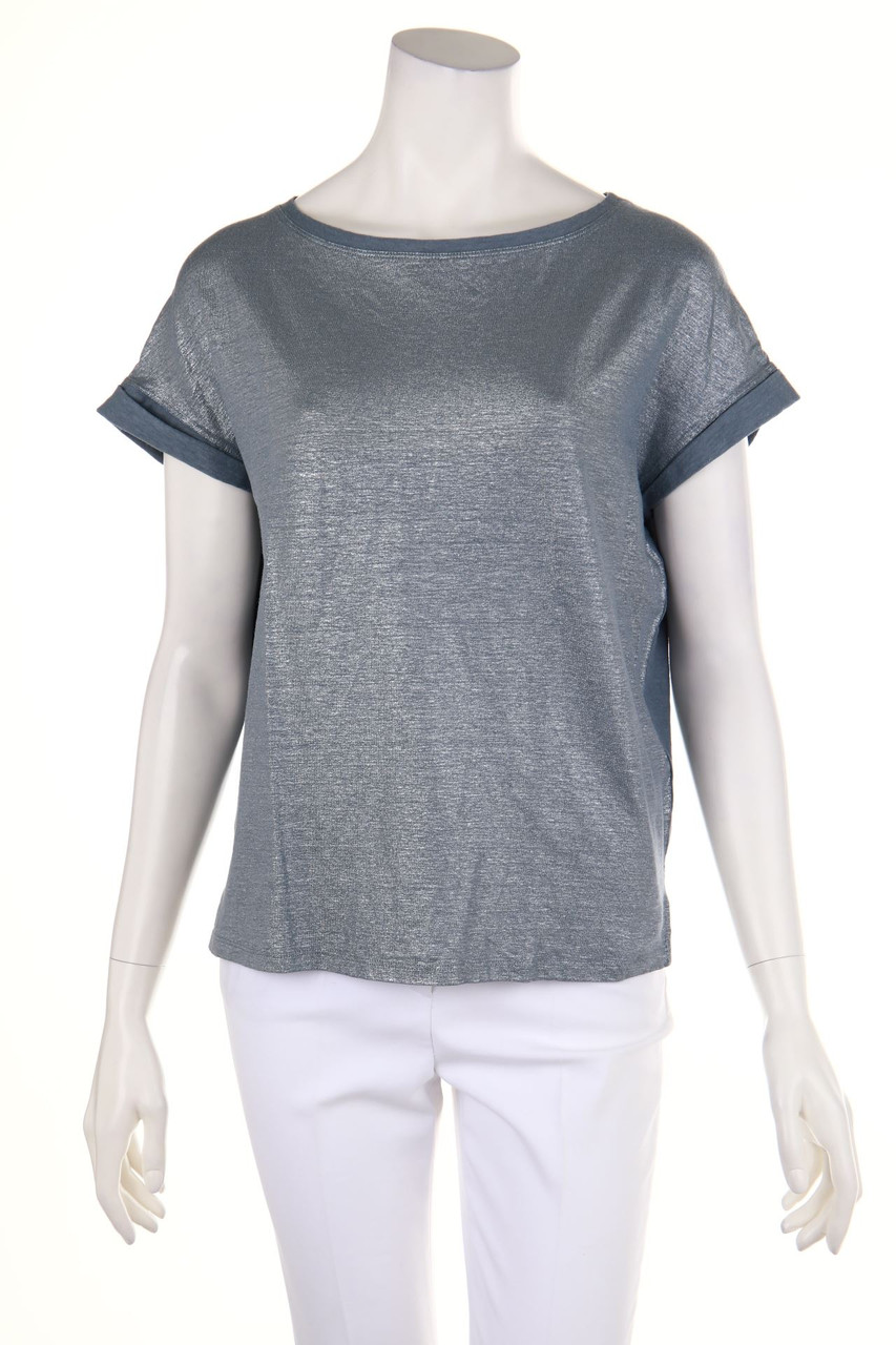 BRUNO MANETTI - Shirt, Linen Mix with Metallic Effect - D 42