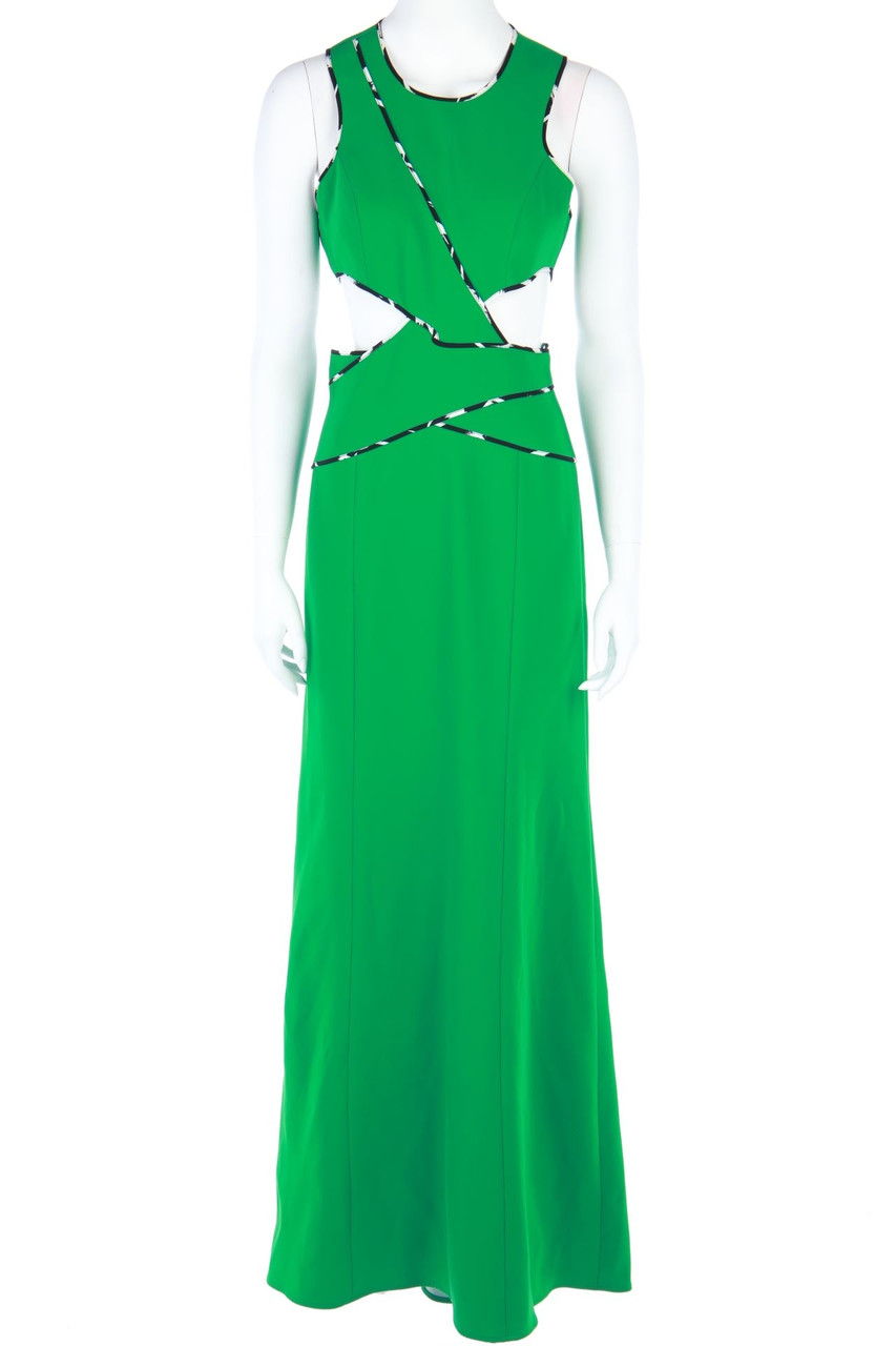 BCBG MAXAZRIA - Evening Gown with Cut-outs - D 36