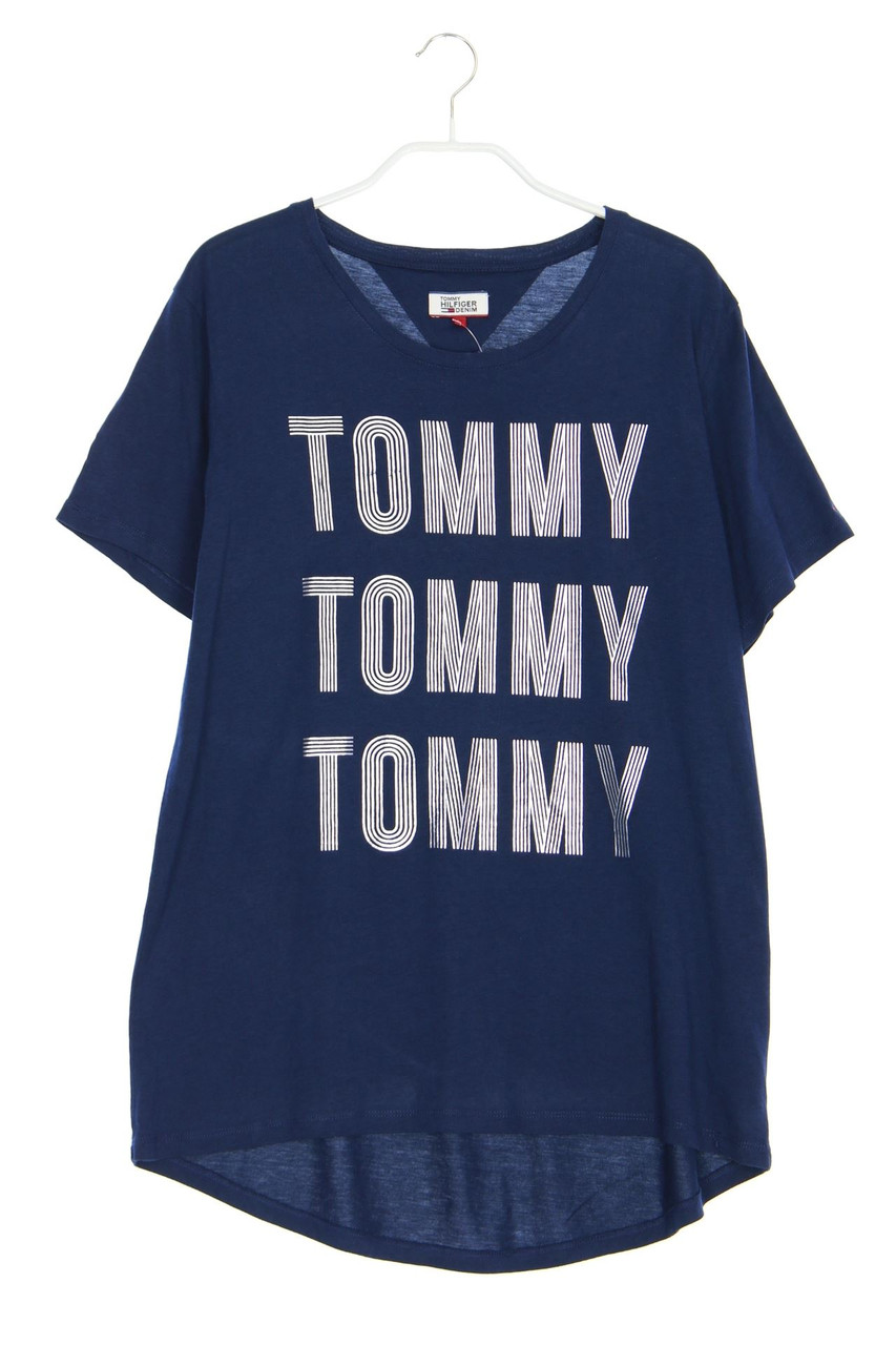 TOMMY HILFIGER DENIM - T-shirt with Logo-Print - L