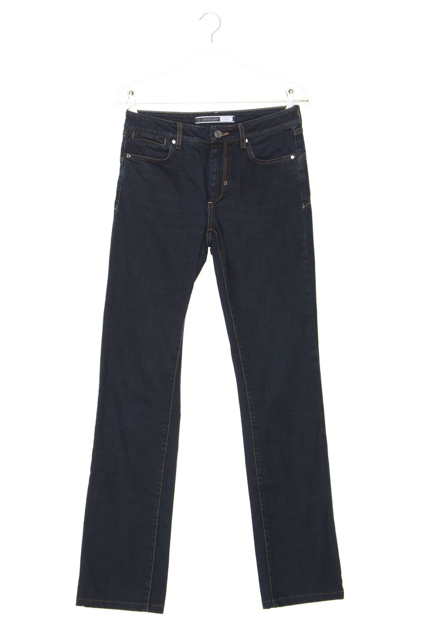 SPORTMAX CODE - Dark Denim Straight Cut Jeans aus Baumwoll-Mix mit Stretch - W27