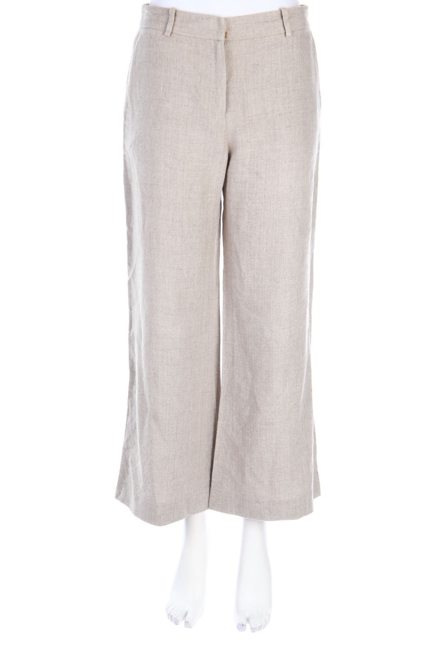 MICHAEL MICHAEL KORS - Leinenhose aus Leinen mit Logo-Plakette - D 38