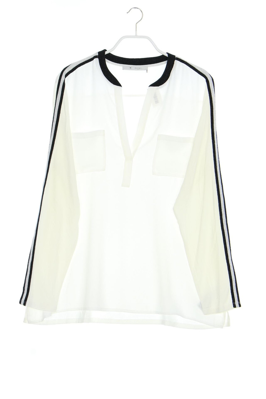 monari - Bluse mit aufgesetzten Taschen - D 36