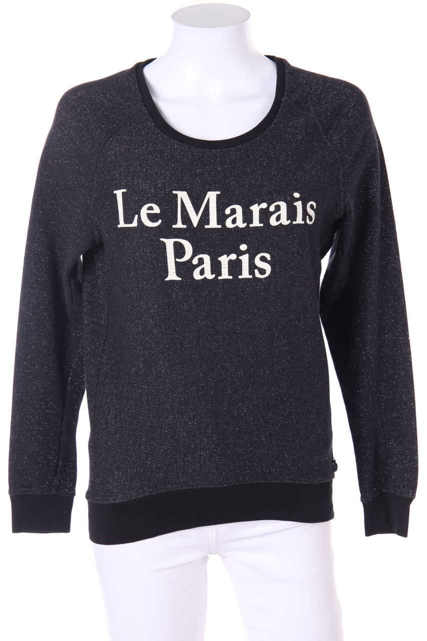 MAISON SCOTCH - Glitter-Sweatshirt with Print - D 34