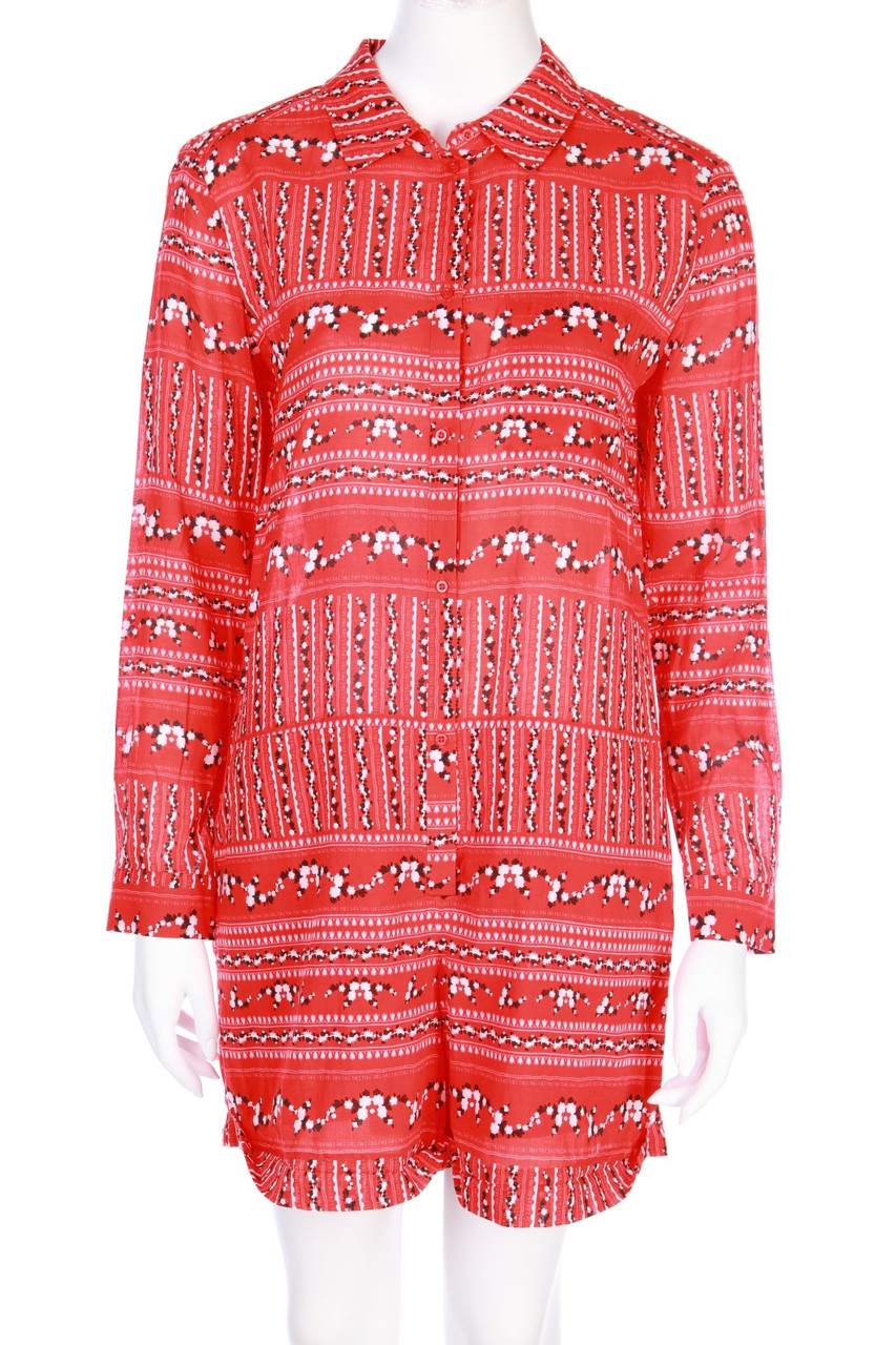 athé vanessa bruno - dress, Cotton with Print - D 38