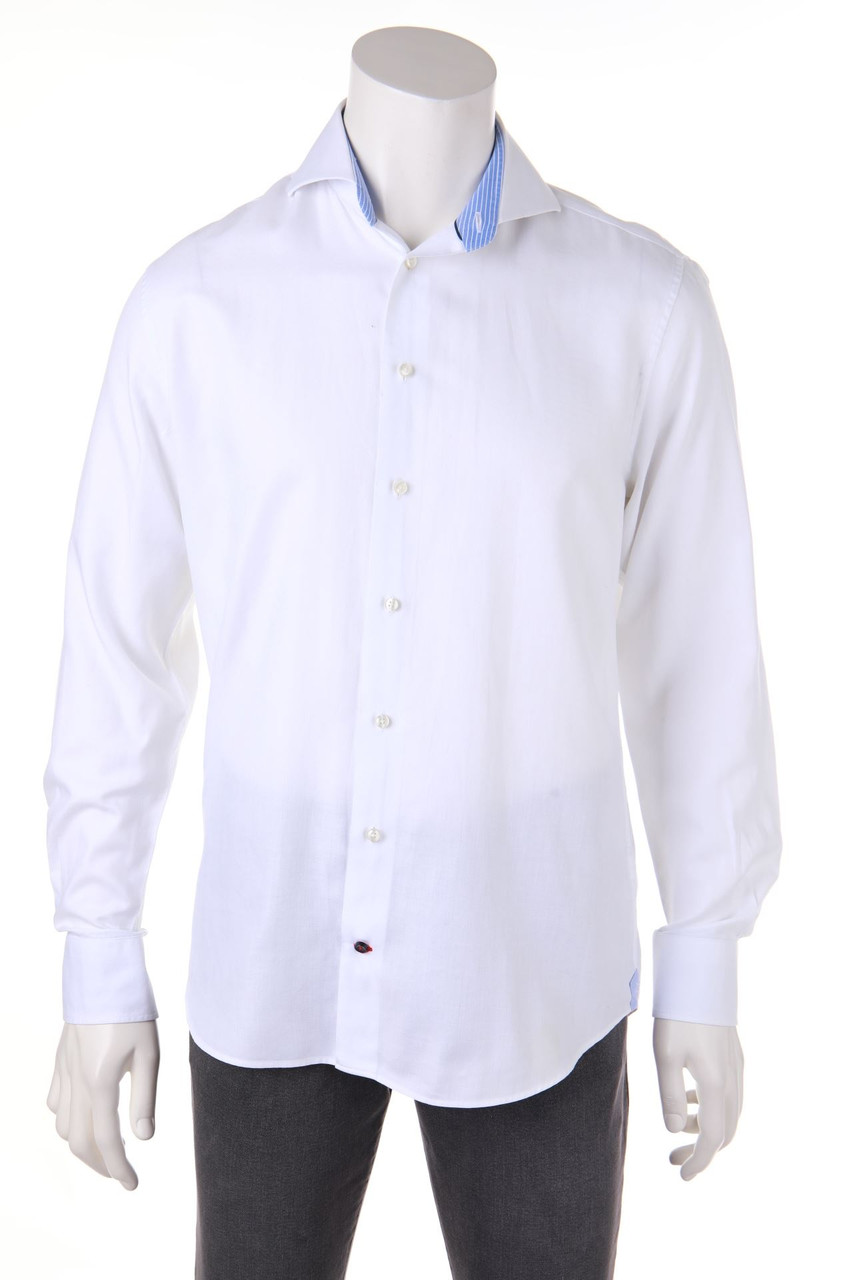 TOMMY HILFIGER TAILORED - klassisches Hemd aus Baumwolle - 41