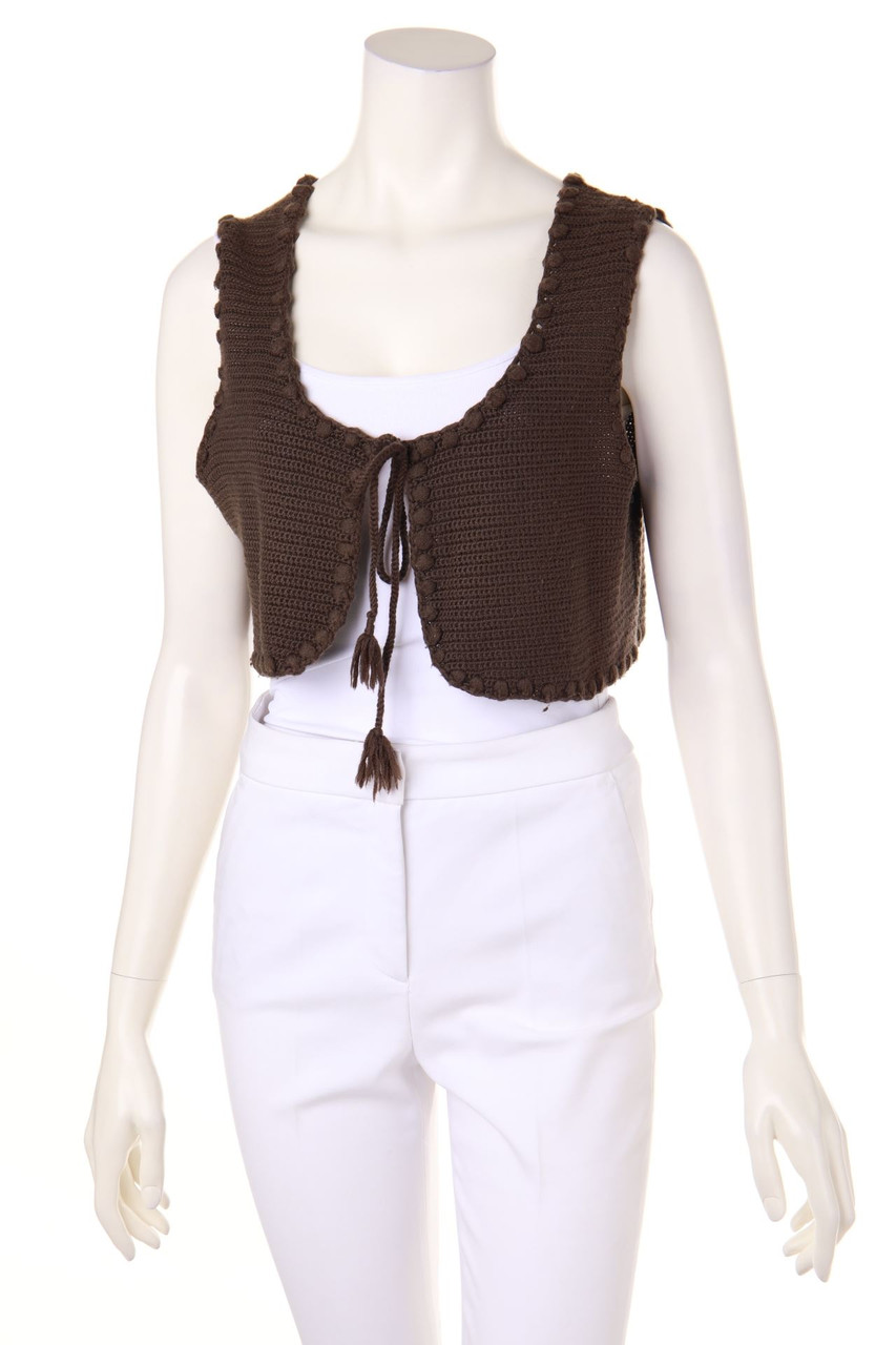 COMPTOIR DES COTONNIERS - Weste mit Schleife - XL