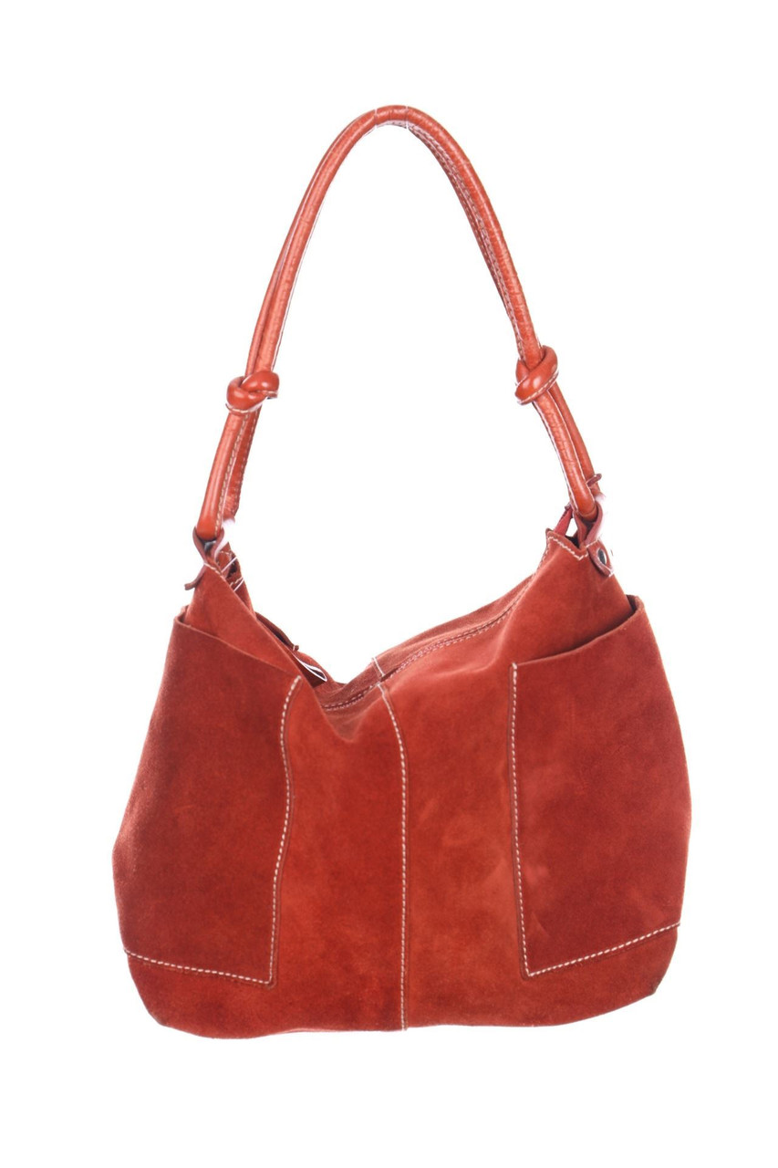 COCCINELLE - Wildleder-Hobo Bag/Tasche im 70s-Style - ONE SIZE