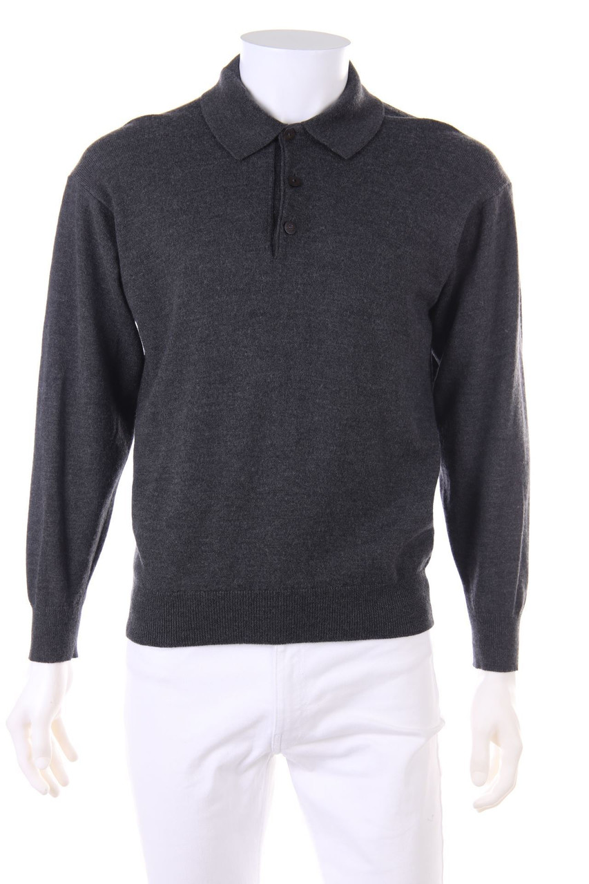 LACOSTE - Strick-Schurwoll-Pullover - M