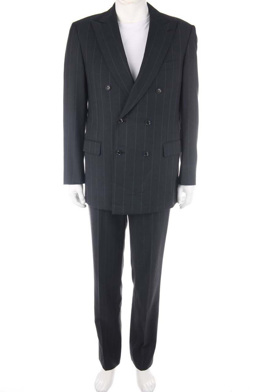 PAL ZILERI - Woll-Zweireiher-Anzug mit Nadelstreifen - 50