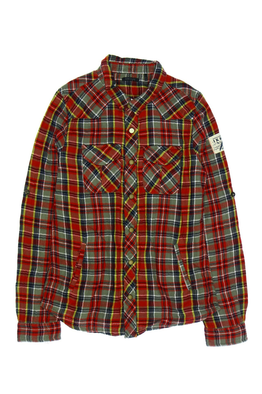 IKKS - shirt, Checked - 140