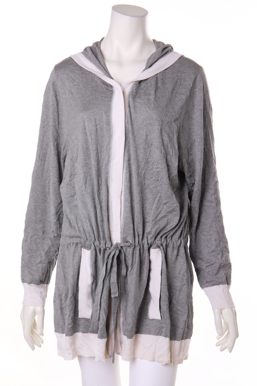 MARINA SPORT MARINA RINALDI - Cardigan aus Seiden-Mischung mit Tunnelzug - XL