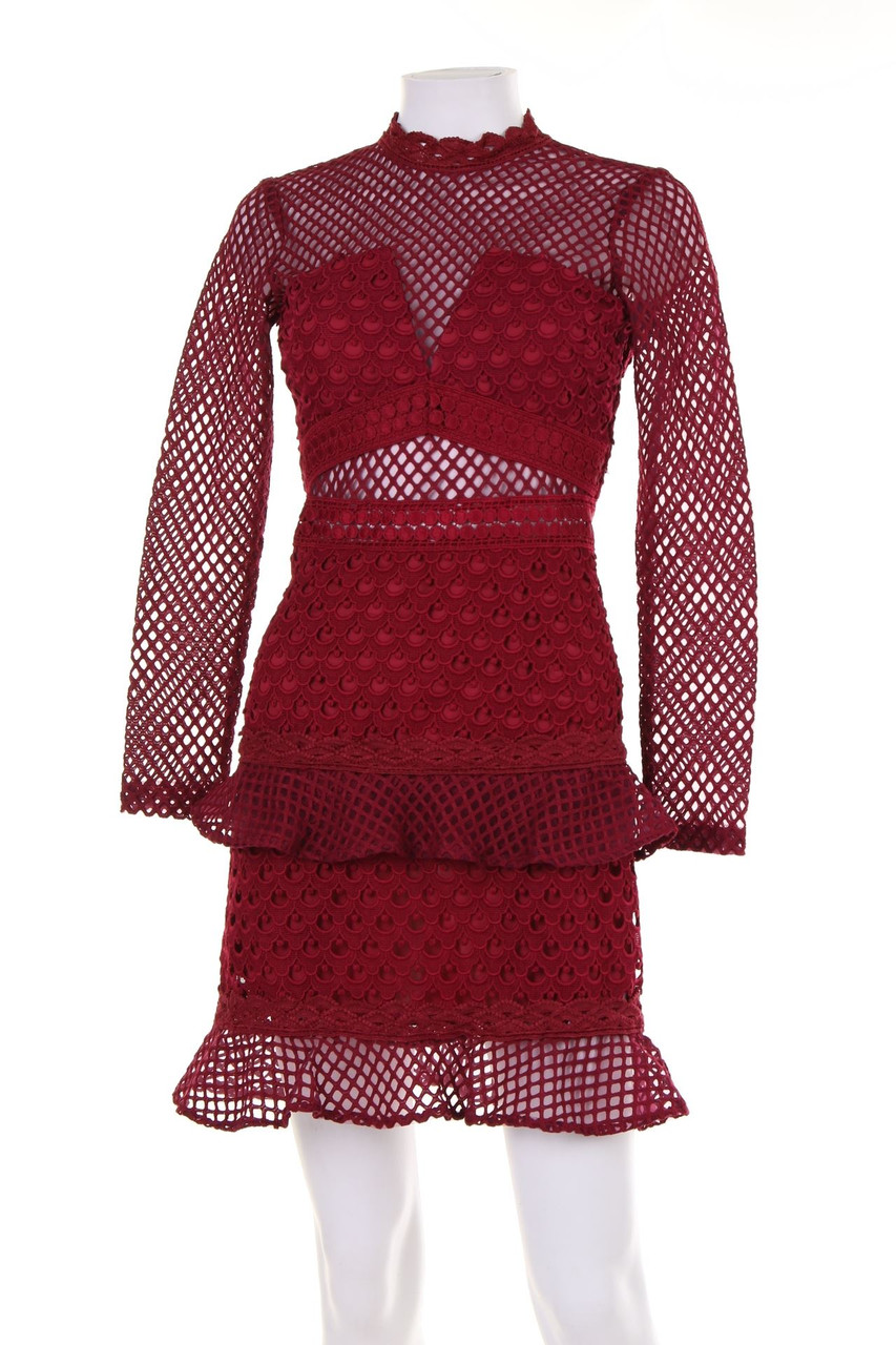 True Decadence - Lace Dress with Volants - D 34