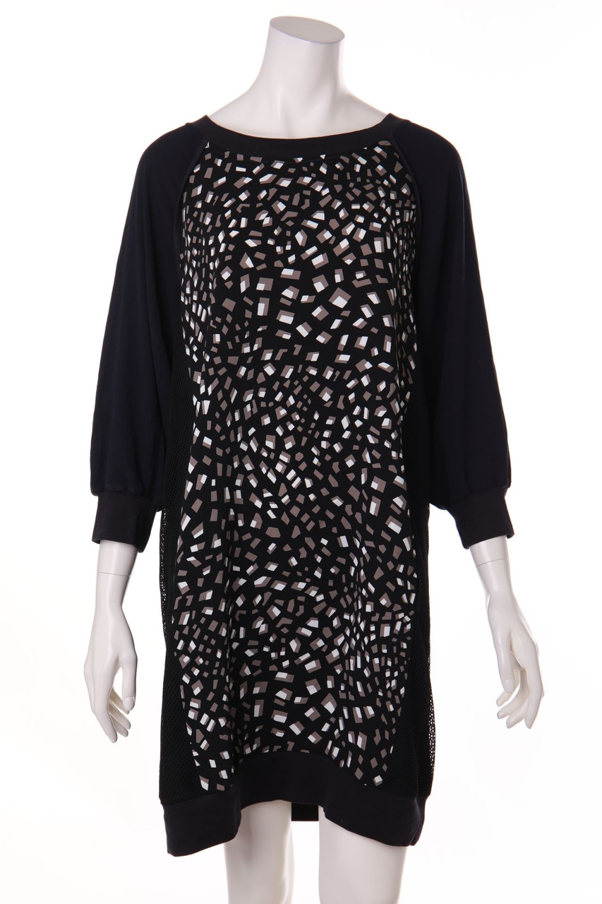 MARC CAIN - Dress with Geo Pattern - L