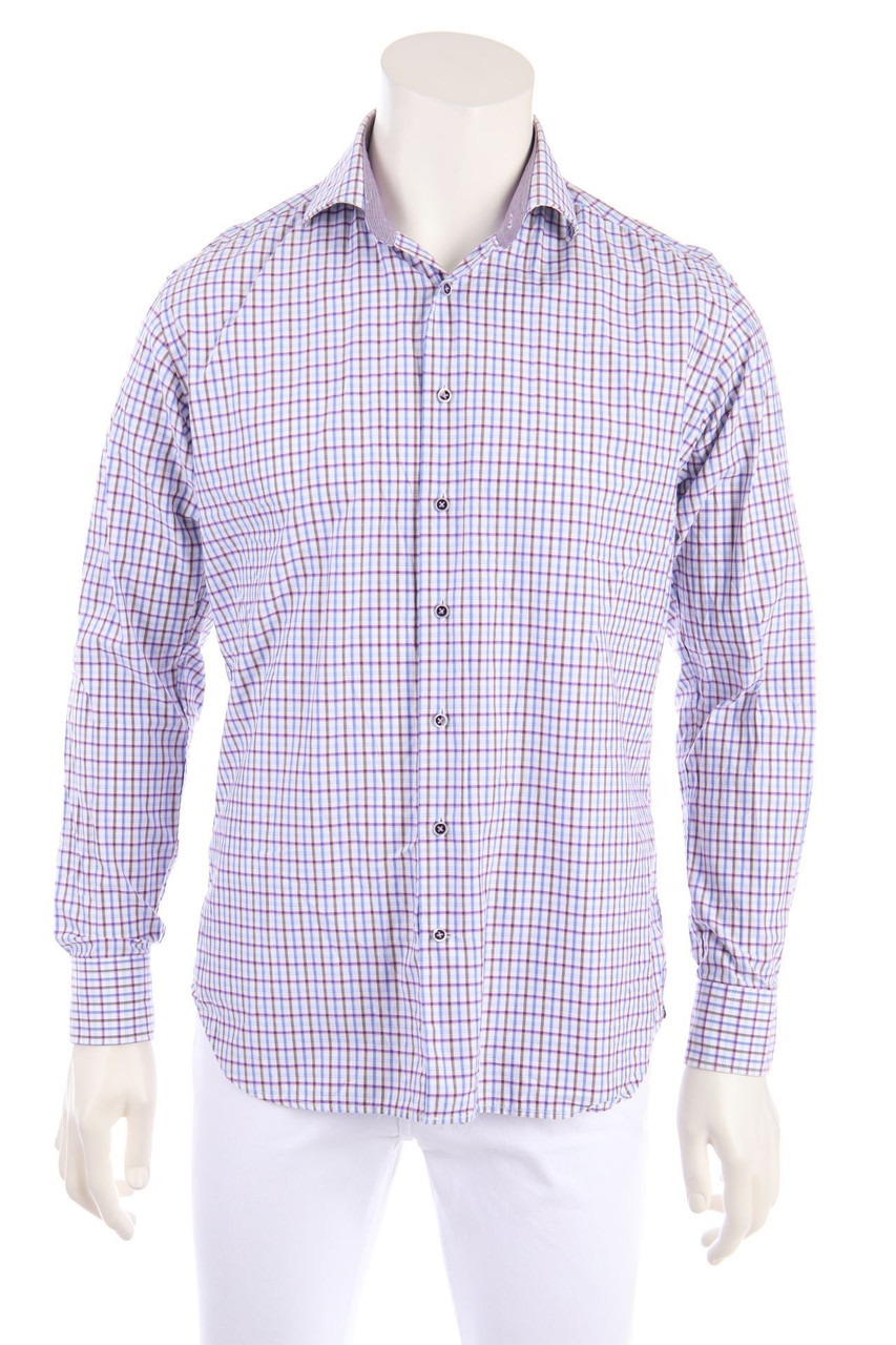 NAVYBOOT - kariertes Hemd mit Karo-Muster - 40