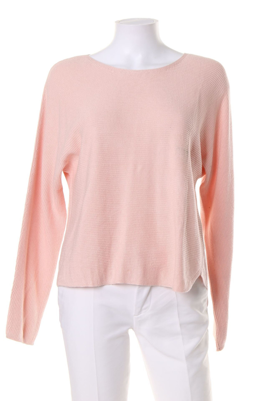 ouí - Knit-Pullover with Silk with Asymmetrical Cut - D 36