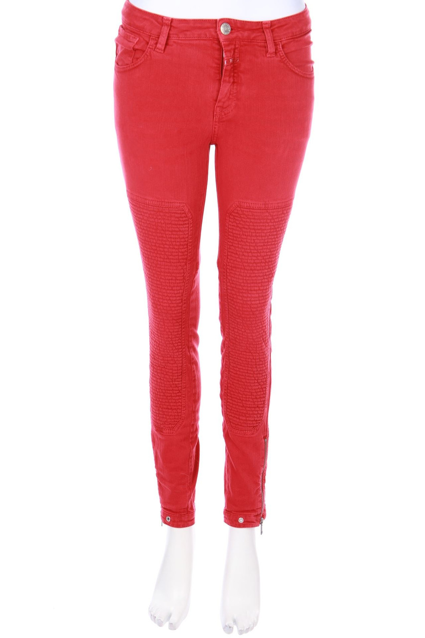 CLOSED - skinny jeans, Biker Style with Zipper - W27