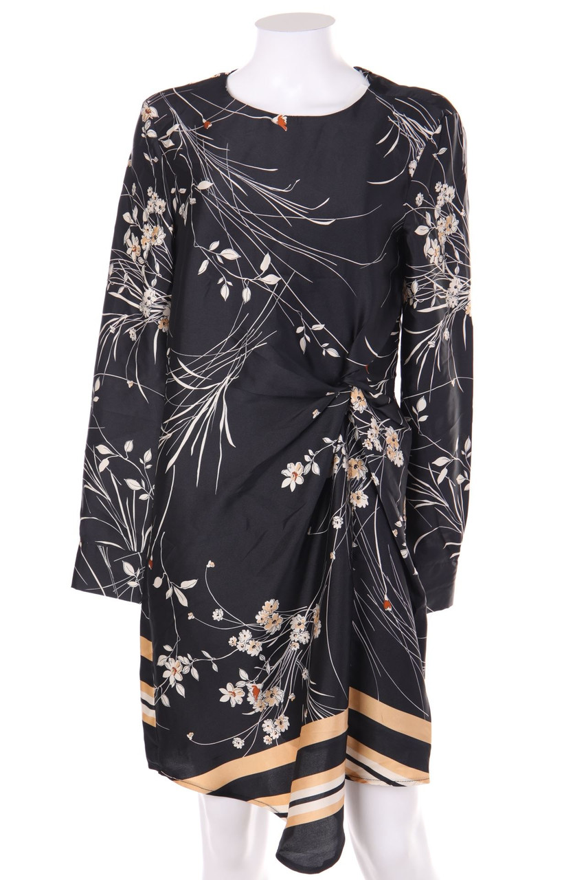 SECONDHAND - dress with Draping - D 38