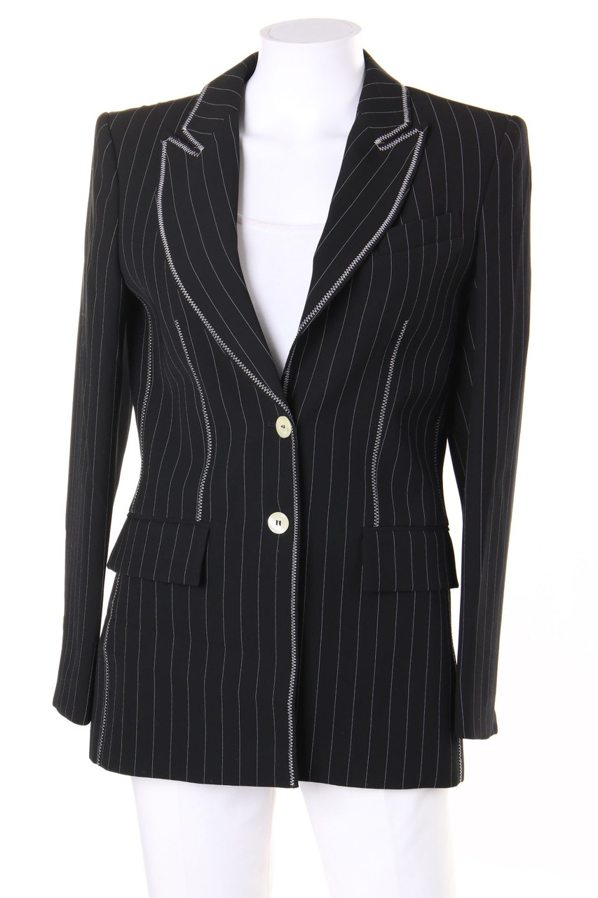Tristano Onofri - Long-Blazer with Pinstripes - D 34