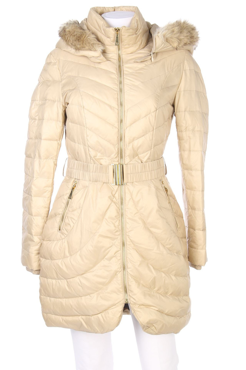 dawn levy - Down Jacket with Faux Fur-Collar - D 36
