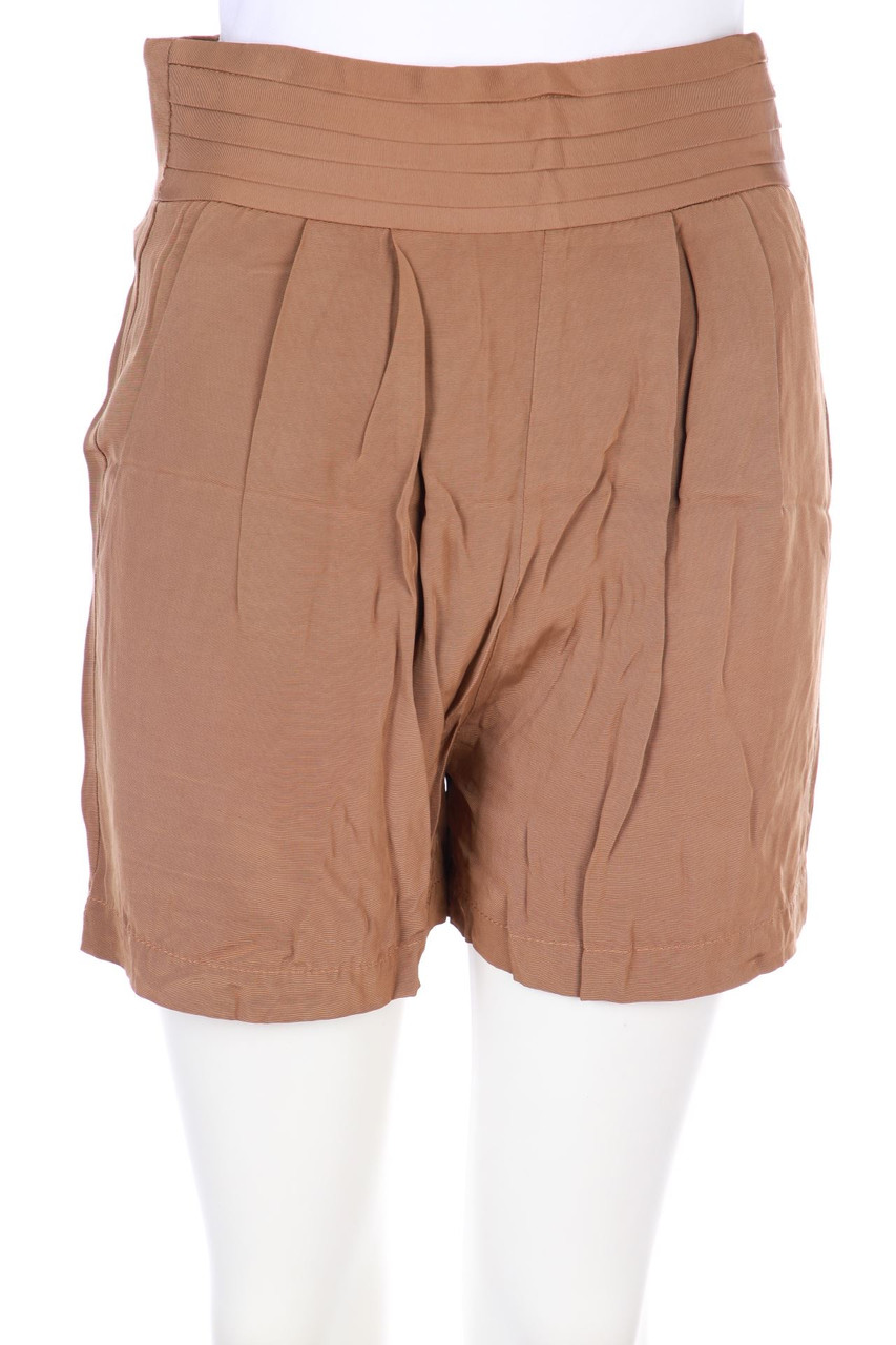sandro - High Waist-Shorts aus Viskose - D 36