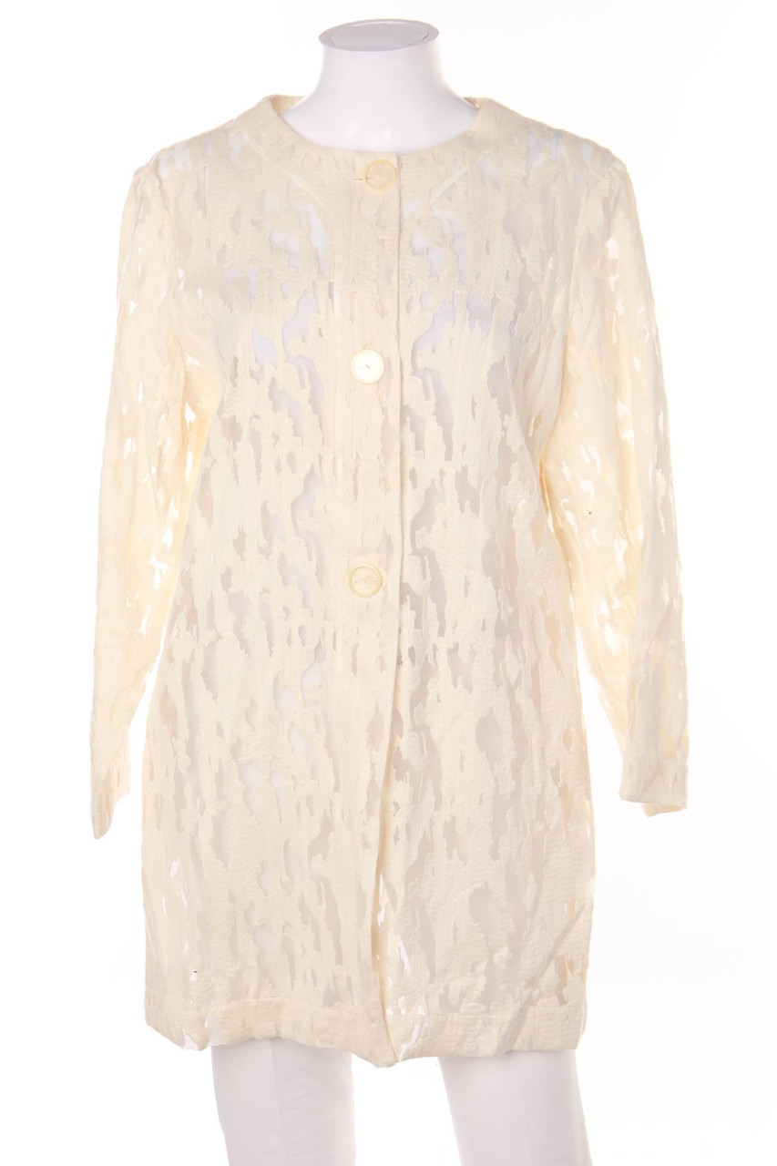 D.EXTERIOR - Jacket with Chiffon with Pattern - D 38-40