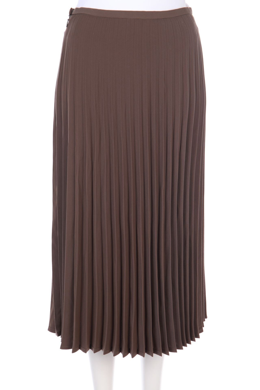 CELINE - Midi-Pleated-Skirt - D 36