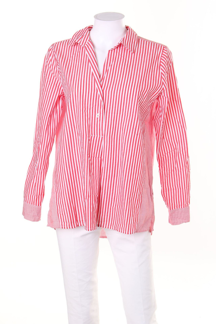 OPUS - Tunika-Bluse mit Streifen - D 38