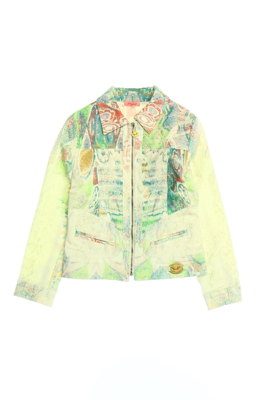 roberto cavalli Angels - Patterned jacket with Metallic Effect - 134