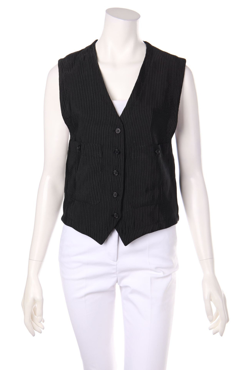 CHRISTIAN AUJARD PARIS - Vintage-Gilet with Patch Pockets - D 40