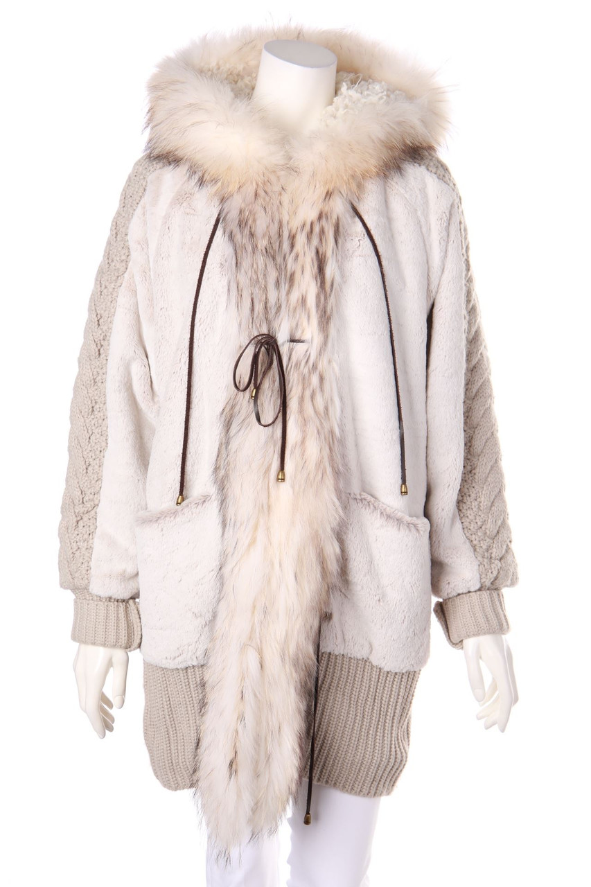 GOLDBERGH - Winter Coat with Real Fur Trim - D 38