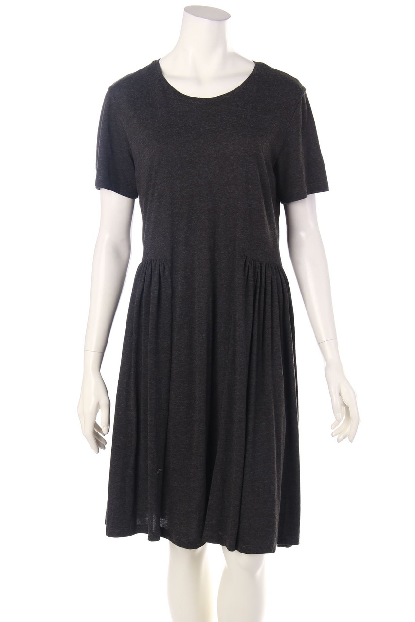 JUST FEMALE - dress, Jersey with Ruffles - L
