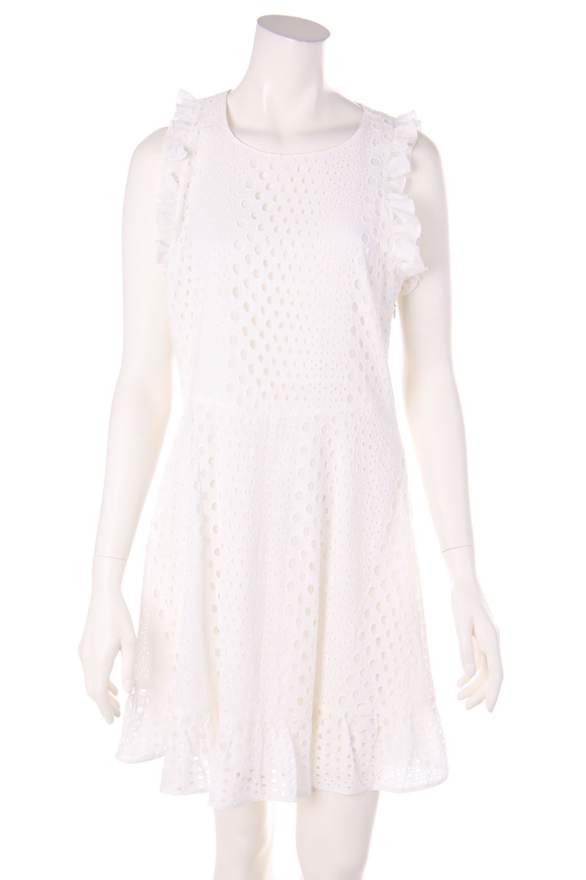 PATRIZIA PEPE - Dress with Embroideries with Frills - D 40