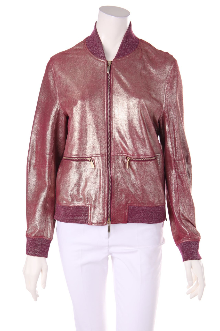Lorena Antoniazzi - Glitter-Real Leather Jacket - D 38