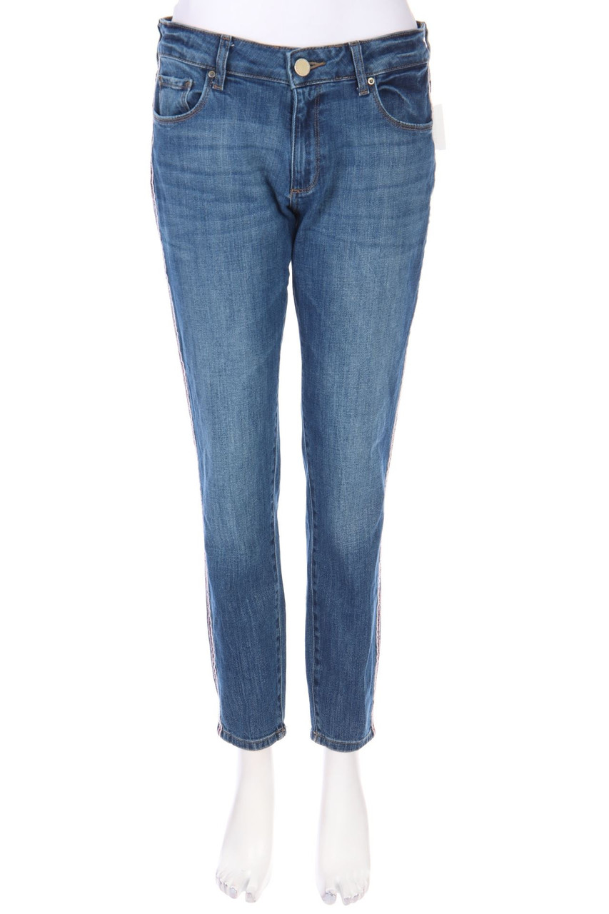 DL1961 - Used Look Straight Cut Jeans mit Stretch - W29