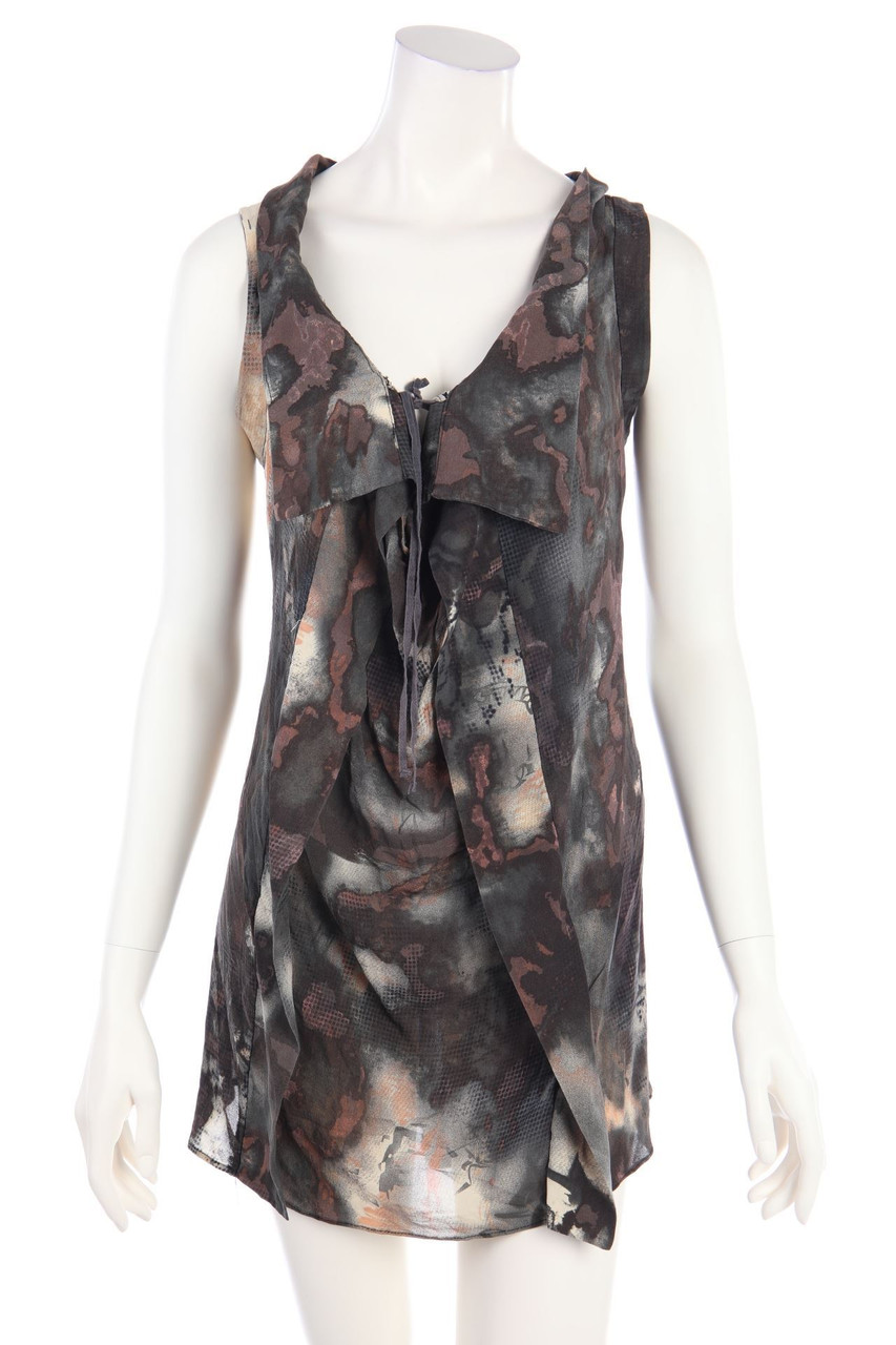 ALLSAINTS - dress made of Silk with Print - D 34
