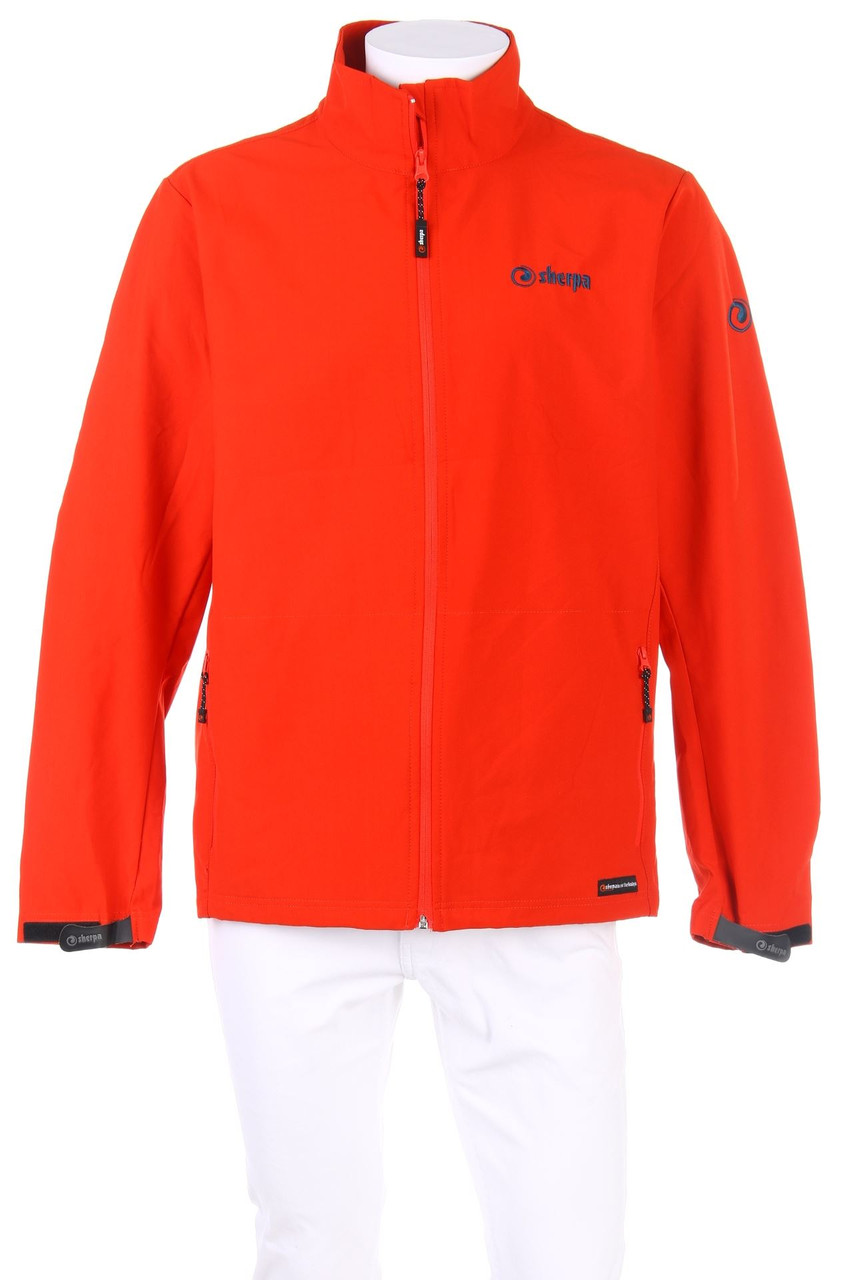 sherpa - Jacket with Zipper Closure with Logo-Stitching - XL