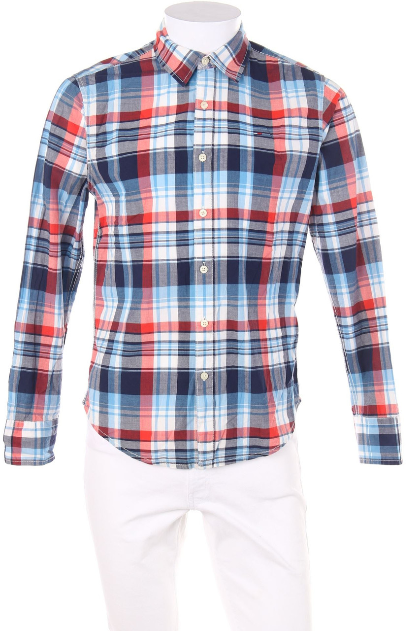 Hilfiger Denim - kariertes Hemd aus Baumwolle - S