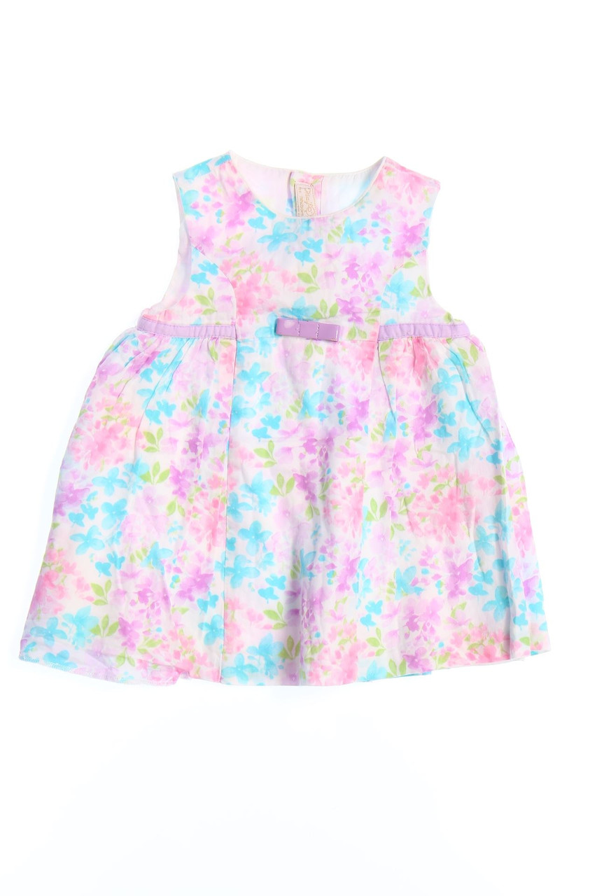 Mayoral - dress with floral print, Cotton - 80