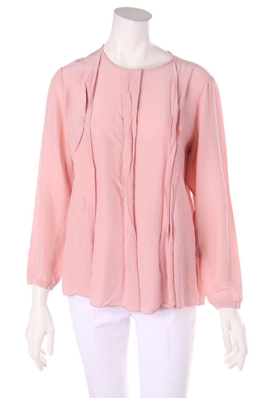BY MALENE BIRGER - Hemd-Bluse mit Falten - D 40