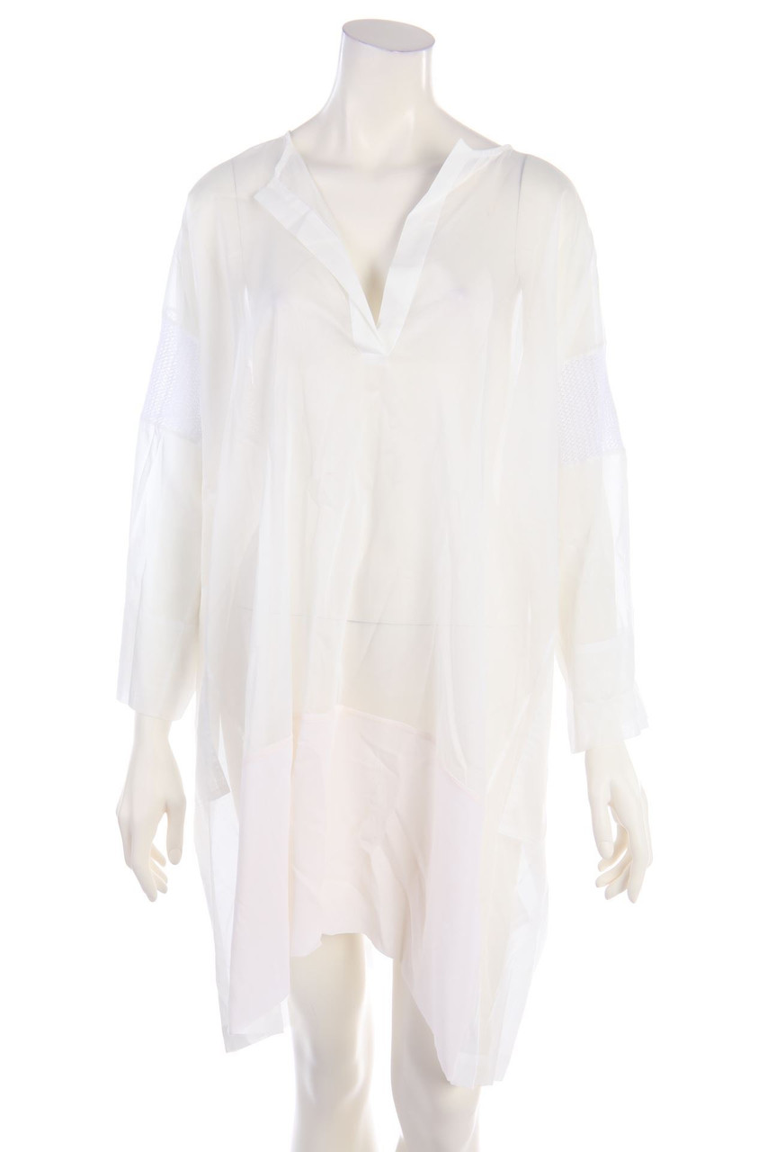 GENTRYPORTOFINO - dress with Lace Insert - D 42